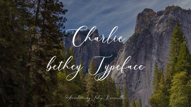 Charlie bethey Font