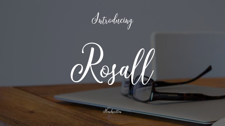 Rosall Font