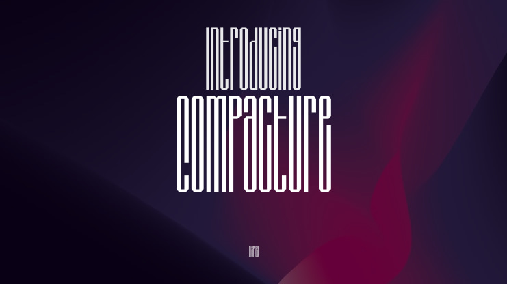 Compacture Font