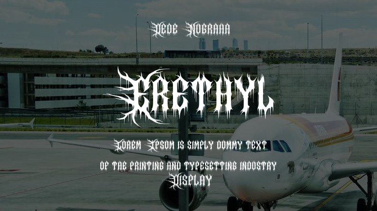 Erethyl Font