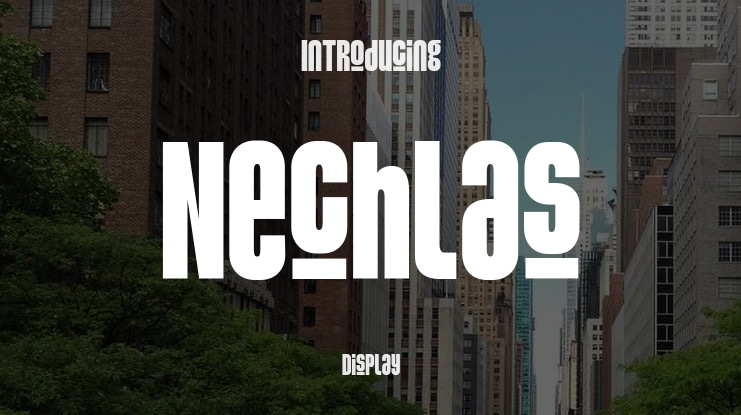 Nechlas Font