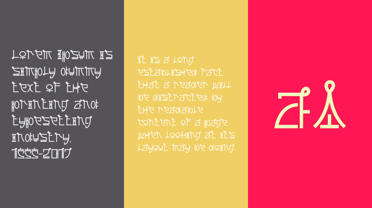 Drama Lines Font Family