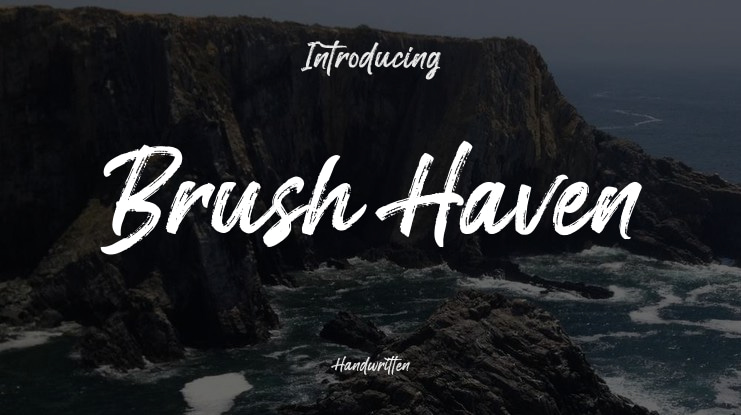 Brush Haven Font