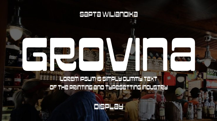 Grovina Font