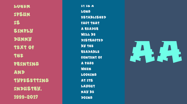 Noise Block Font Family