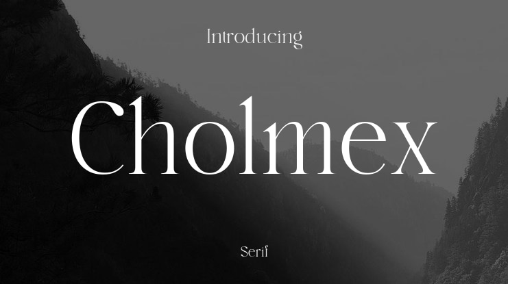 Cholmex Font Family
