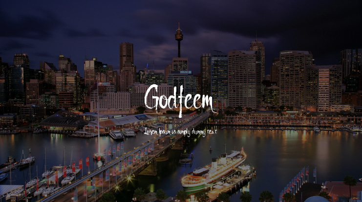 Godfeem Font