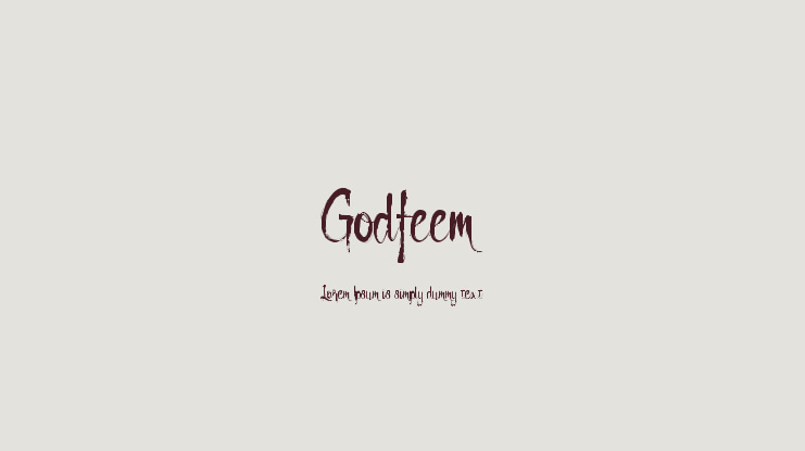 Godfeem Font