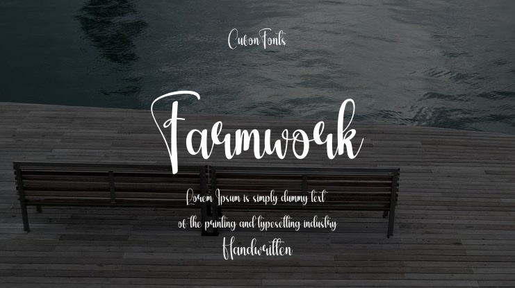 Farmwork Font