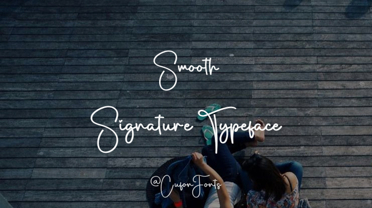 Smooth Signature Font