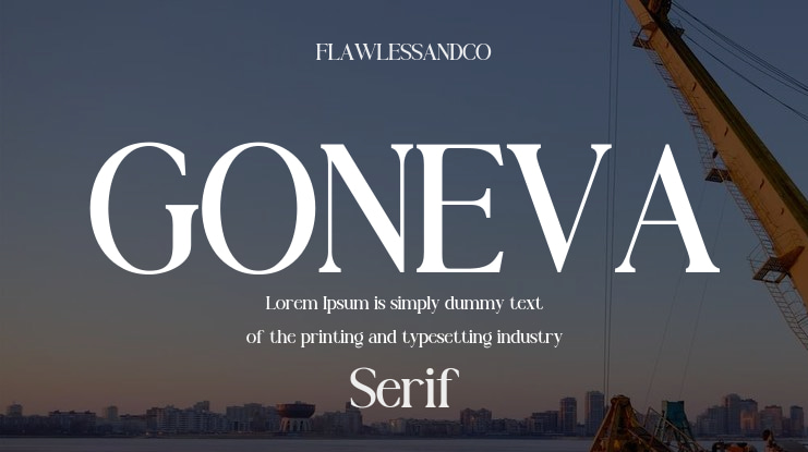 GONEVA Font