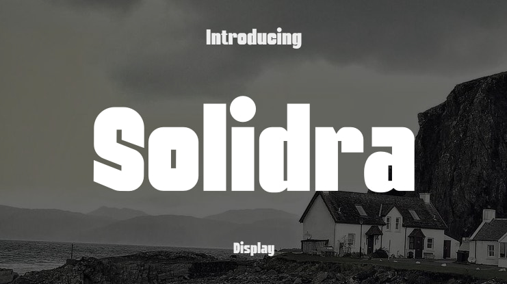 Solidra Font