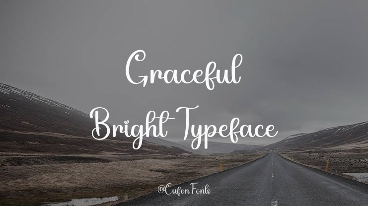Graceful Bright Font
