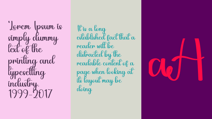 Graceful Bright Font