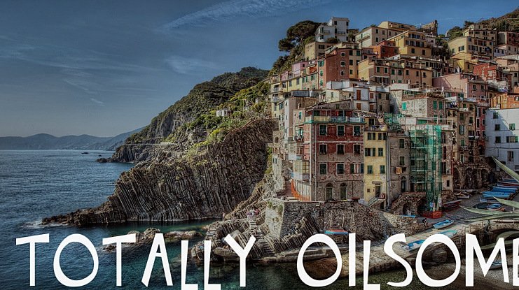 Totally Oilsome Font