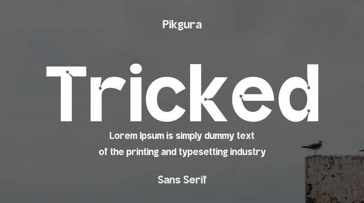 Tricked Font