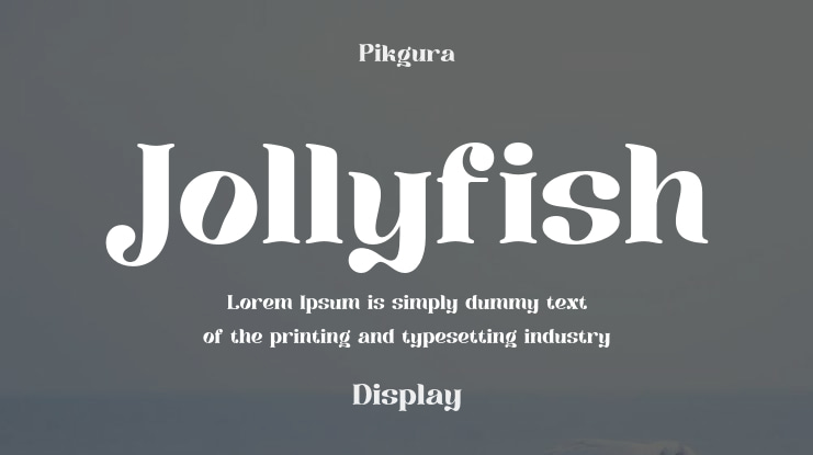 Jollyfish Font