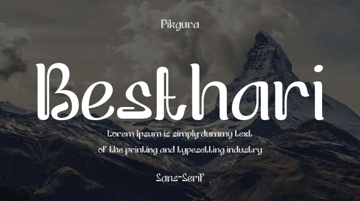 Besthari Font