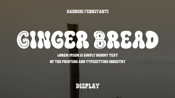 Ginger Bread Font