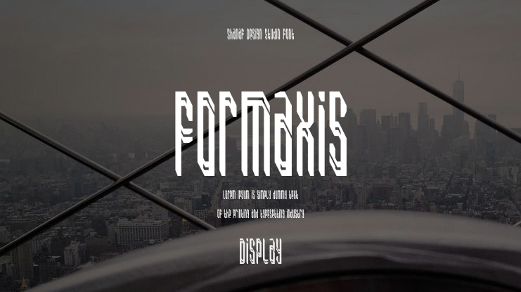 Formaxis Font