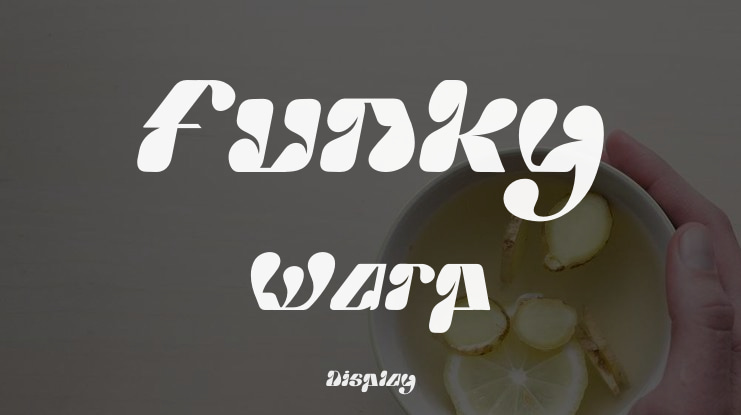 Funky Warp Font