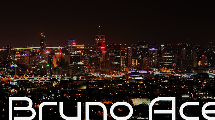 Bruno Ace Font
