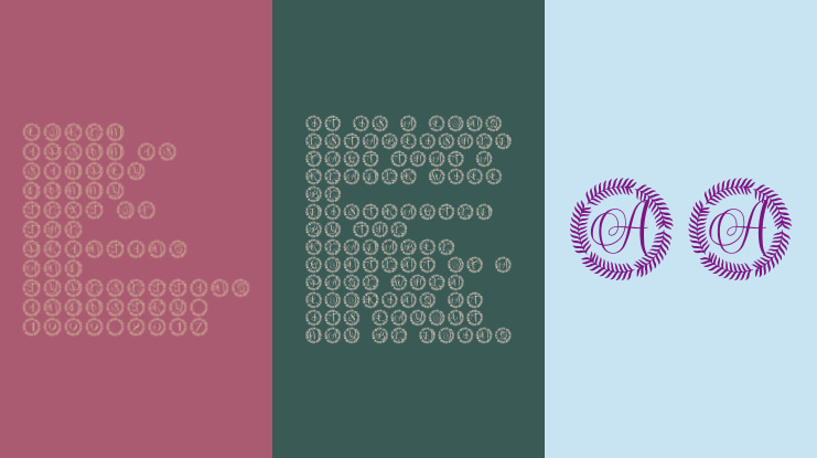 Ardenvale Monogram Font