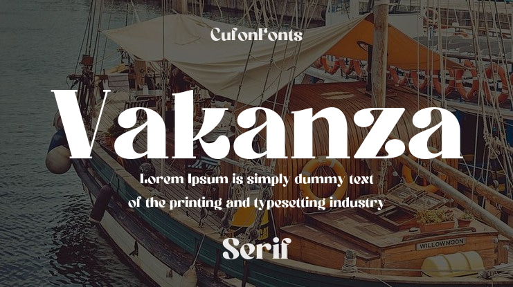 Vakanza Font
