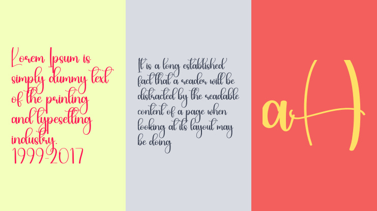 Special Handwritting Font