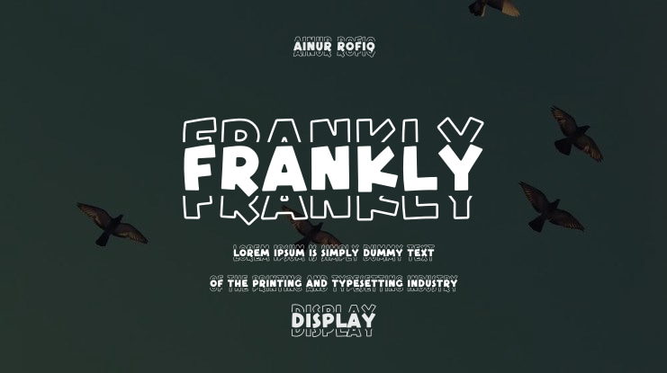 Frankly Font