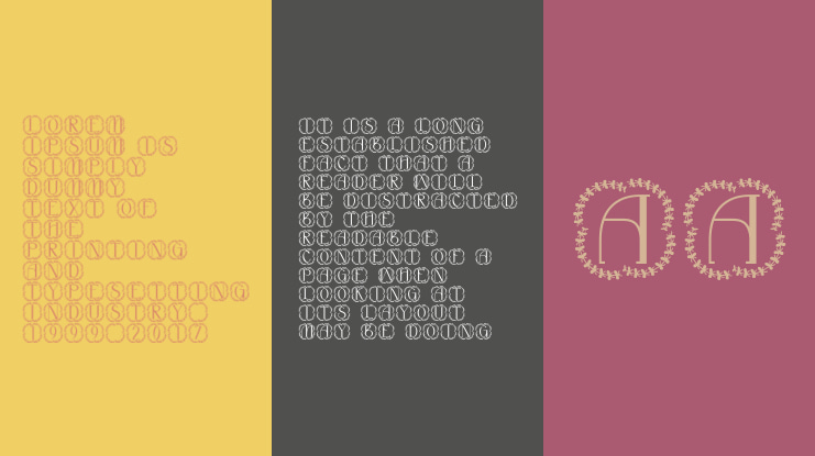 Caravine Monogram Font