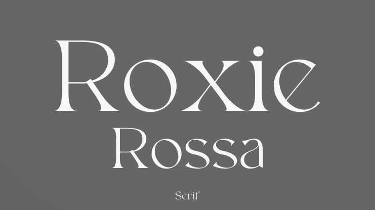 Roxie Rossa Font