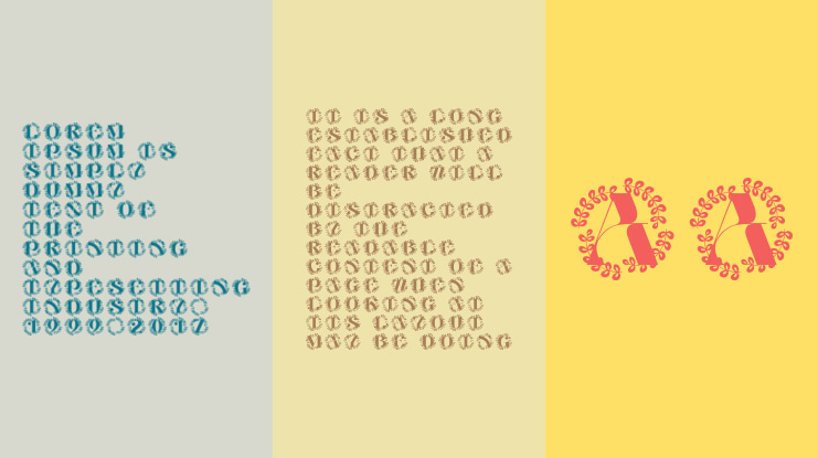 Avelynne Monogram Font