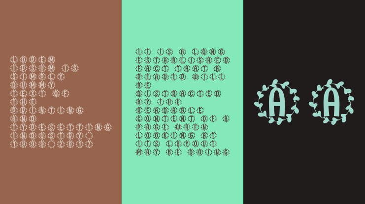 Fleuric Monogram Font