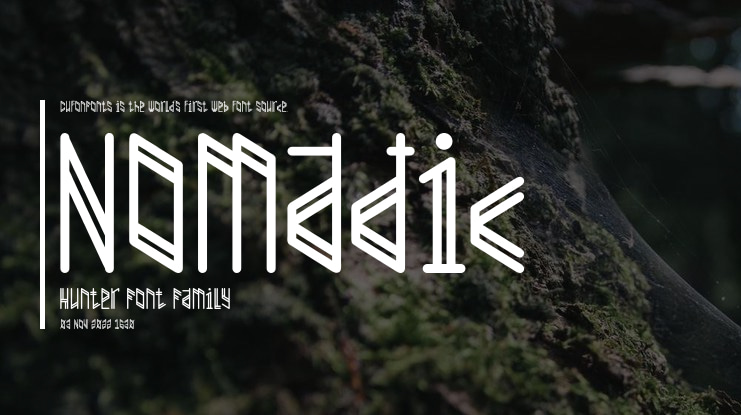 Nomadic Hunter Font