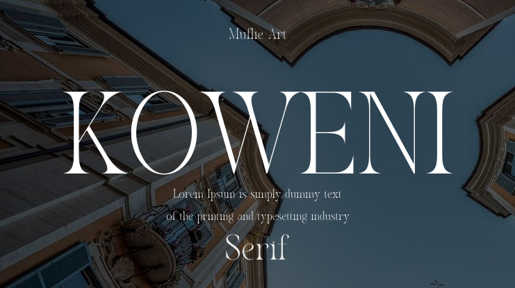 KOWENI Font