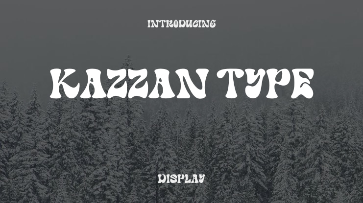 Kazzan Type Font