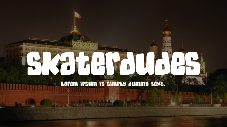 SkaterDudes Font
