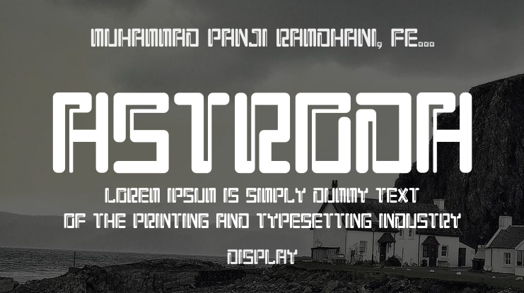 Astroda Font