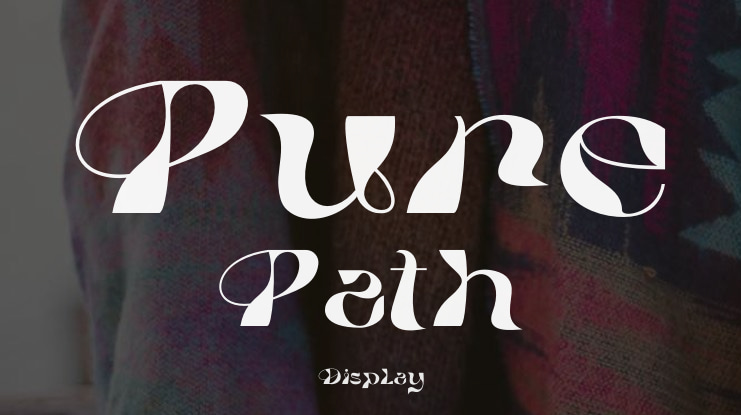 Pure Path Font Family
