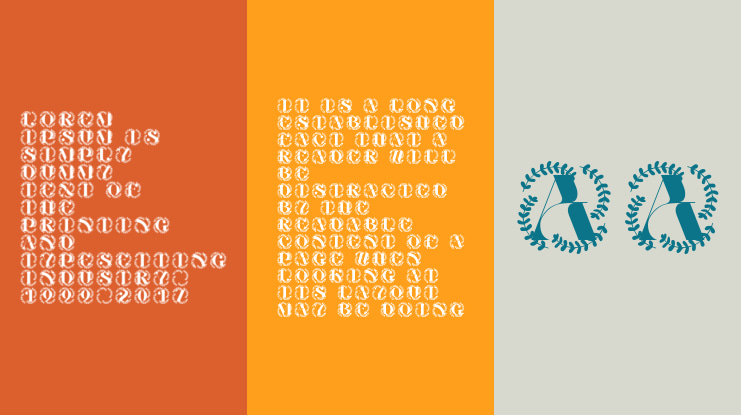 Montclaire Monogram Font