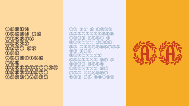 Ornatique Monogram Font