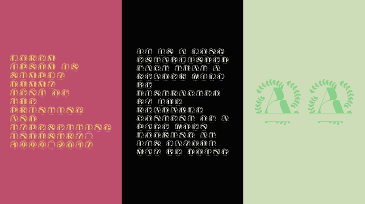 Montclaire Split Monogram Font