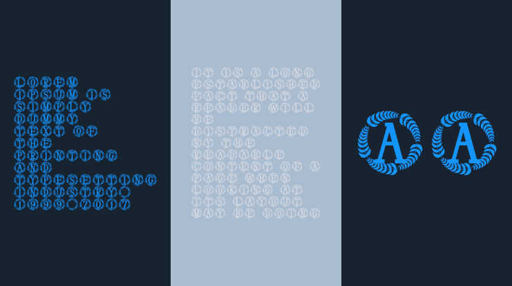 Seravine Monogram Font