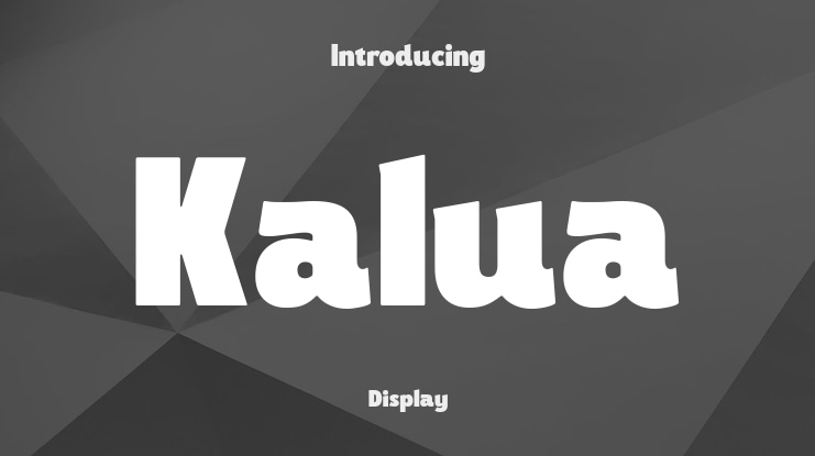 Kalua Font Family