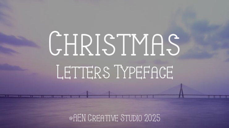 Christmas Letters Font