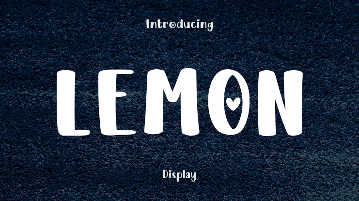 LEMON Font