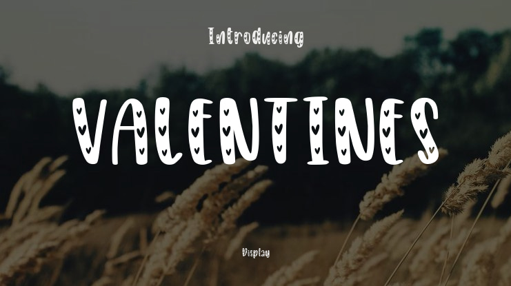 VALENTINES Font