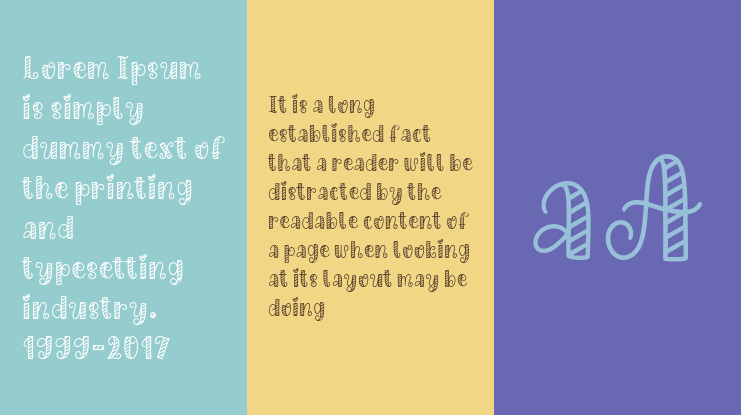 CHRISTMAS CANDY Font