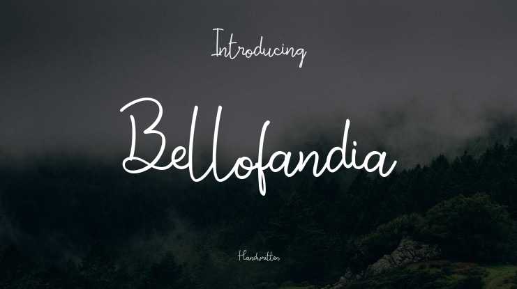 Bellofandia Font